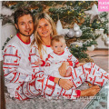 Pijamas navideños de Navidad con estampado de oso polar familiar